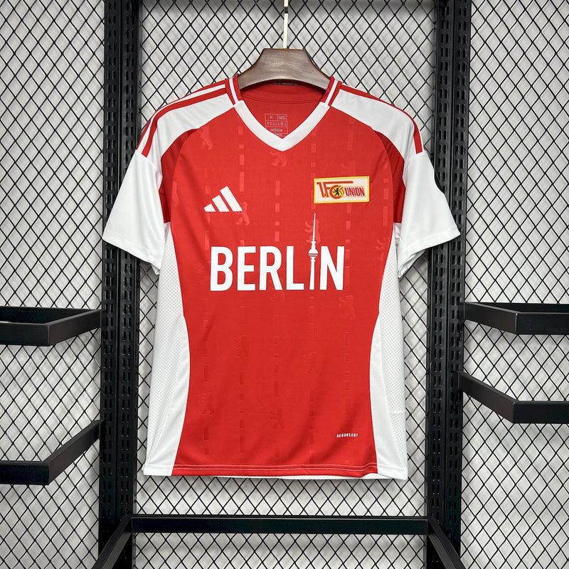 CAMISA DO UNION BERLIN 24/25 VERMELHO