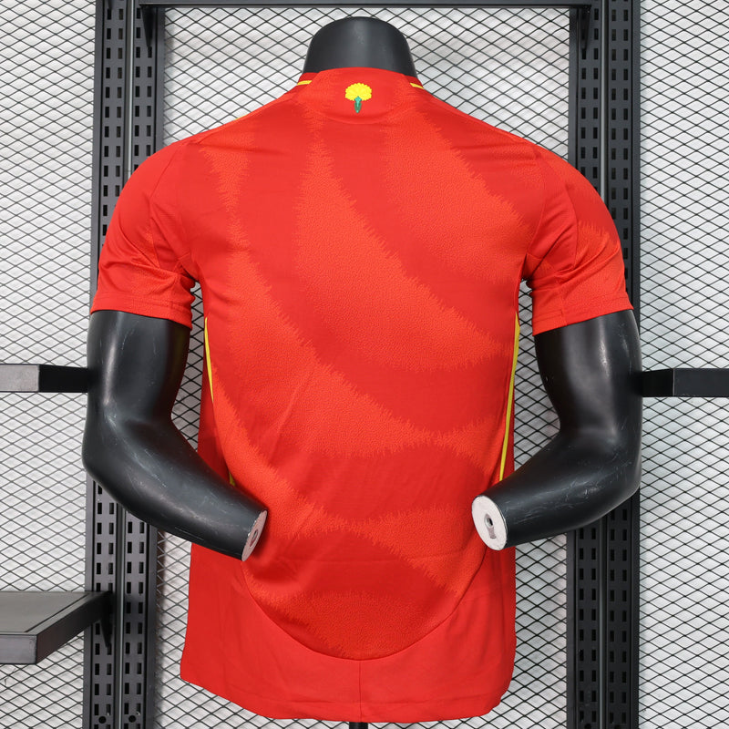 CAMISA VERSÃO PLAYER DA ESPANHA 24/25 VERMELHO