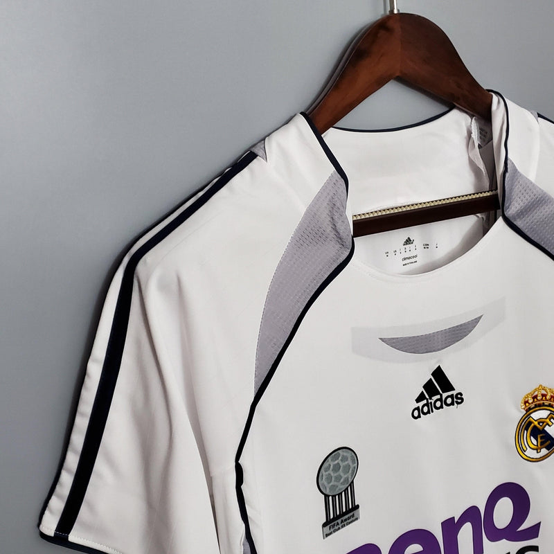 Camisa Retrô Real Madrid 2006/07 Home - ResPeita Sports