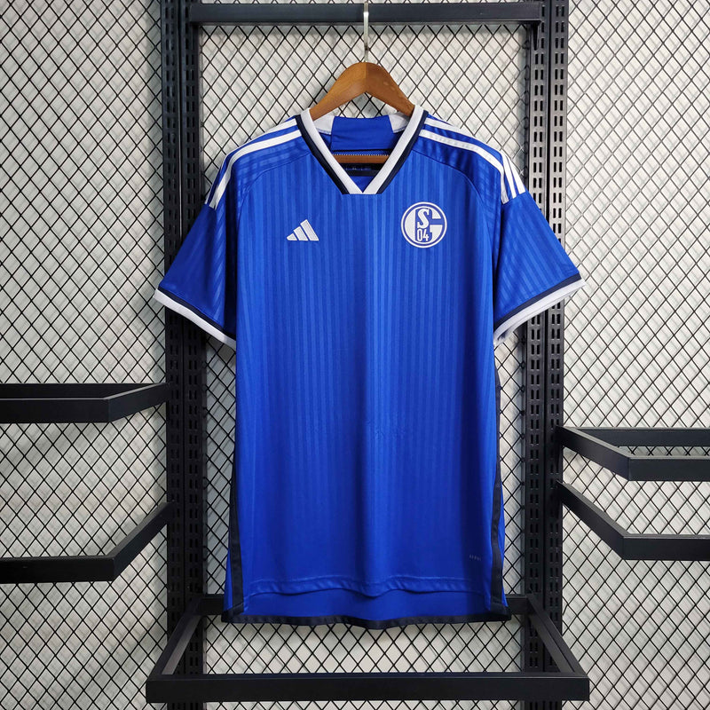 CAMISA DO SCHALKE 04 24/25 AZUL