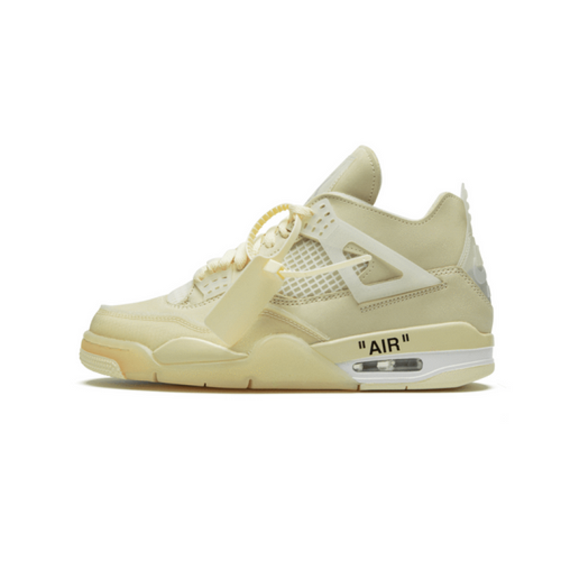 AIR JORDAN 4 X OFF- WHITE SAIL