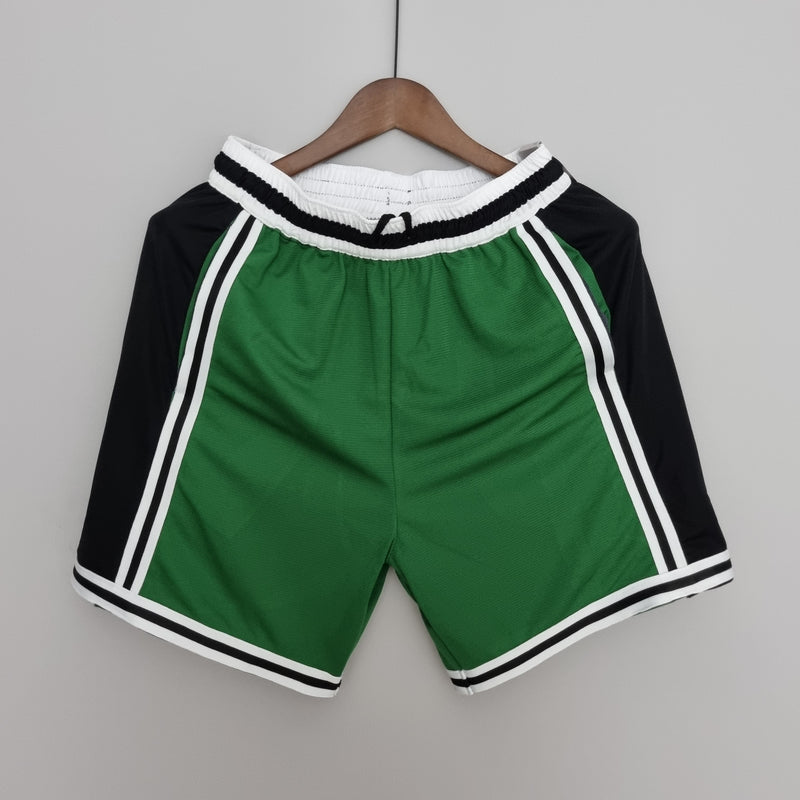 Shorts Boston Celtics Black Green NBA