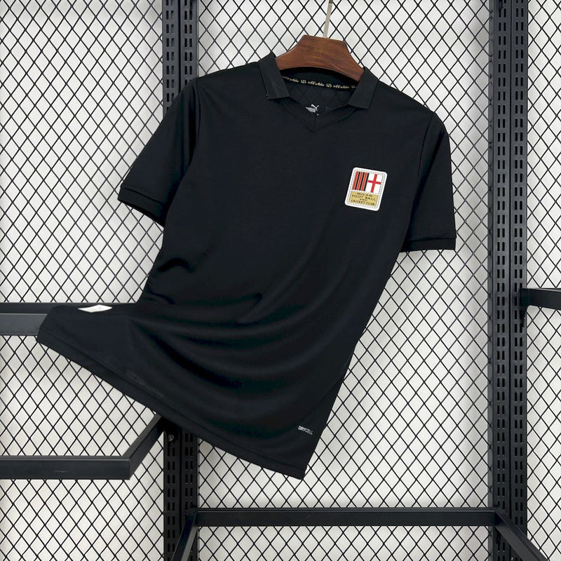 CAMISA DO MILAN 24/25 PRETO EDIÇÃO ESPECIAL