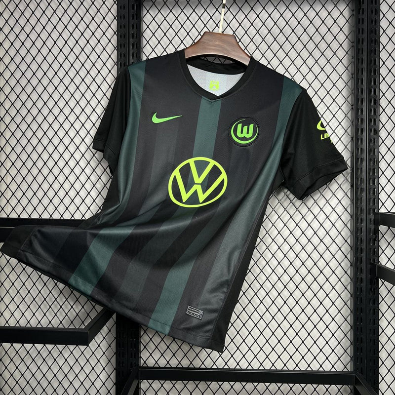 CAMISA DO WOLFSBURG 24/25 PRETO