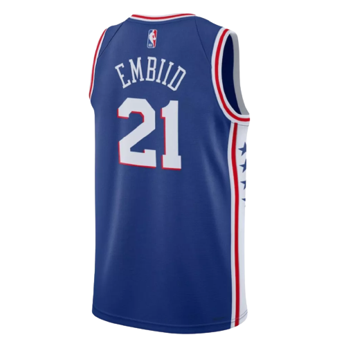 Regata Philadelphia 76ers - Joel Embiid - 2022/23 Swingman Jersey - Azul