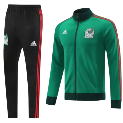 Agasalho de Viagem Seleção México - Masculino - Verde e Vermelho